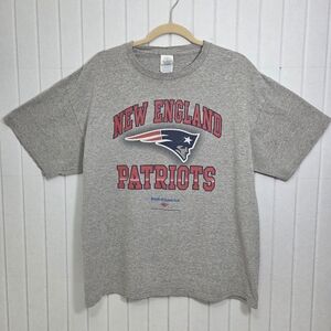 Delta Vintage Gray New England Patriots Fan Tee Size XL